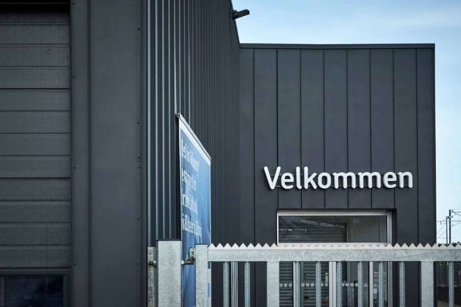 Stromlinieförmiges Firmengebäude, Øllegårdsvej 2, DK-8260 Viby J